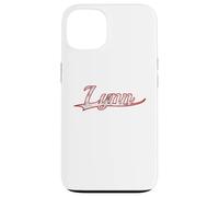 Lynn Massachusetts North Shore Vintage Varsity Distressed Coque pour iPhone 13