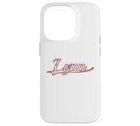 Lynn Massachusetts North Shore Vintage Varsity Distressed Coque pour iPhone 14 Pro