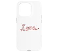 Lynn Massachusetts North Shore Vintage Varsity Distressed Coque pour iPhone 15 Pro