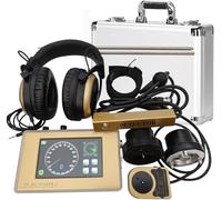 LYNNEYING Détecteur de Fuites dans Les Tuyaux Souterrains, Localisateur de Fuites à Affichage Numérique, 4 Fréquences, Valise de Transport Portatile, an-ti-Bruit pour Usage Maison/Commercial