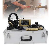 LYNNEYING Détecteur de Fuites d'eau, Détecteur de Fuites dans Les Tuyaux Souterrains, 4 Fréquences, Valise de Transport Portatile, Affichage Numérique pour Tuyaux Maison/Commercial/Construction