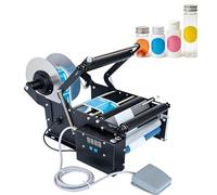 LYNNEYING Machine Étiqueteuse Électrique, Applicateur D'Étiquettes, Diamètre 20-100mm, Outil Professionnel pour Verre Et Production Commerciale(Upgrade)