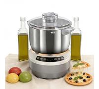 LYNNEYING Pétrin électrique,machine à pétrir la farine avec fonction de fermentation,acier inoxydable 304,7,4 pintes US,panneau tactile pour pizza/pain/pâte maison,durable et facile à nettoyer(5L)