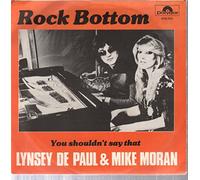 Lynsey de Paul - Rock Bottom (Angleterre / Eurovision 1977) / You Shouldn't Say That (Pressage Allemand)