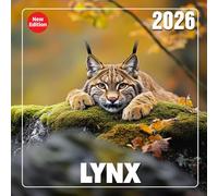 Lynx 2026 Wall Calendar: Wild elegance from remote northern landscapes