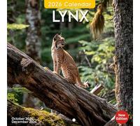 Lynx 2026 Wall Calendar: Wild elegance from remote northern landscapes