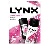 LYNX Attract for Her Duo Body Spray Coffret cadeau gel douche et déodorant parfait pour sa routine quotidienne 2 pièces