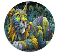 Lynx Chat 1000pcs (67.5x67.5cm) Puzzle pour Adultes -,Jouet De DIY