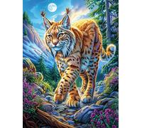 Lynx des neiges Puzzles 500 Pièces pour Adultes Educa Artistique Décoration Intérieure Assemblage Amusant Relaxation Challenge Famille 500 PCS