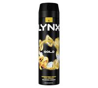 Lynx Gold Bodyspray 48 heures de déodorant Zinc Tech anti-odeurs pour terminer votre style 6 x 200 ml