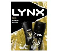 LYNX Gold Duo Body Spray Coffret cadeau gel douche et déodorant parfait pour sa routine quotidienne 2 pièces