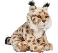 Peluche Lynx 27 cm - Ushuaia - Collection Ushuaïa Junior - Douce et réaliste