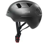 Lynx NTA 8776 Casque de cyclomoteur Noir mat Taille S/M | Casques | Plastique | Convient pour vélo, mobylette, scooter