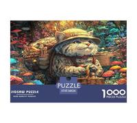 Lynx Puzzle Défi 1000 Pièces pour Adultes, Jeux ÉduChatifs, Faune Sauvage Puzzle Cadeau Pratique Et Décoration De Maison 38x26cm/1000pcs