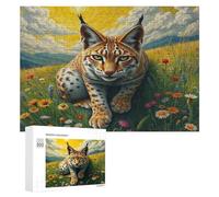 Lynx Puzzles 300 Pièces Educa Moderne Edificio du Paysage Décoration Intérieure 3D Relaxant pour Famille Jeu D'Intelligence Cadeau De Fête 300 PCS