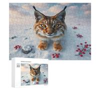 Lynx Puzzles 300 Pièces Educa Relaxant Edificio du Paysage Décoration Intérieure Artistique pour Famille Challenge Difficile Assemblage Amusant 300 PCS