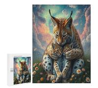 Lynx Puzzles 500 Pièces Educa Vision 3D Edificio du Paysage Décoration Intérieure Artistique pour Adultes Et Enfants Challenge Difficile Relaxation Famille 500 PCS