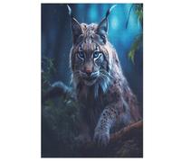 Lynx Puzzles en Bois 1000 Pièces pour Adultes, Matériaux Recyclables De Qualité Supérieure Puzzle, Jeu en Famille, 78×53cm