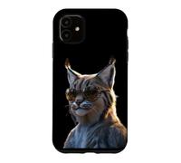 Lynx Rouge Chat Sauvage Chat Prédateur Doux Lynx Coque pour iPhone 11