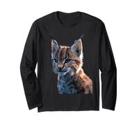 Lynx Rouge Chat Sauvage Chat Prédateur Doux Lynx Manche Longue