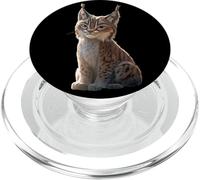 Lynx Rouge Chat Sauvage Chat Prédateur Doux Lynx PopSockets PopGrip pour MagSafe