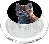 Lynx Rouge Chat Sauvage Chat Prédateur Doux Lynx PopSockets PopGrip pour MagSafe