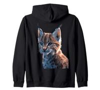 Lynx Rouge Chat Sauvage Chat Prédateur Doux Lynx Sweat à Capuche