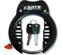 LYNX SecureLock - Antivol à cadre de haute sécurité Noir, pour vélos hollandais