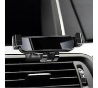 LYNYQ Support Téléphone Voiture pour Toyota IZOA/C-HR 2018 2019 2020 2021 2022 2023 2024 2025, 360° Rotation Porte Téléphone Voiture Réglable Stable Porte Téléphone Accessoires,B-Black