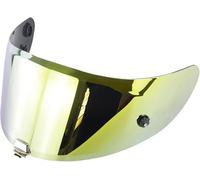 LYNYQ Visiere Casque Moto pour HJC HJ-26 Rpha-11 Pro Rpha-70 St, Pare-Vent Casque Lentille de Lunettes de Casque Remplacement de Visière Accessoire,Normal-G Tea Color Gold