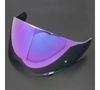 LYNYQ Visiere Casque Moto pour SHOEI Hornet ADV, Pare-Vent Casque Lentille de Lunettes de Casque Remplacement de Visière Accessoire,Normal-C Purple-Plated