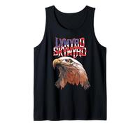 Lynyrd Skynyrd American Eagle Free Bird Retro Rock Drapeau US Débardeur
