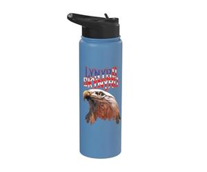 Lynyrd Skynyrd American Eagle Free Bird Retro Rock Drapeau US Stainless Steel Insulated Water Bottle