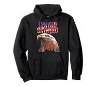 Lynyrd Skynyrd American Eagle Free Bird Retro Rock Drapeau US Sweat à Capuche