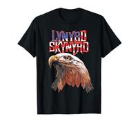 Lynyrd Skynyrd American Eagle Free Bird Retro Rock Drapeau US T-Shirt