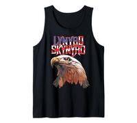 Lynyrd Skynyrd American Eagle Free Bird Retro Rock Flag US Débardeur