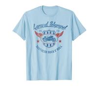 Lynyrd Skynyrd Blason de Moto Vintage années 70 T-Shirt