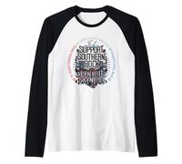 Lynyrd Skynyrd Classic Support Southern Rock Biker 70s Cadeaux Manche Raglan