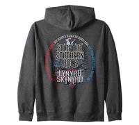 Lynyrd Skynyrd Classic Support Southern Rock Biker 70s Cadeaux Sweat à Capuche