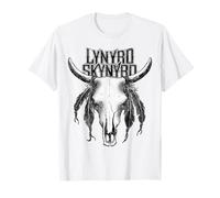 Lynyrd Skynyrd Crâne Steer Vintage années 70 Biker Rock T-Shirt