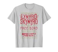 Lynyrd Skynyrd Donne Un Concert de Rock Gratuit avec Bird Simple Man Gimme dans Les années 70 T-Shirt