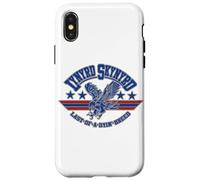 Lynyrd Skynyrd Dyin Breed Logo Drapeau américain des années 70 Classique Band Rock Coque pour iPhone X/XS
