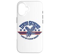 Lynyrd Skynyrd Dyin Breed Logo Drapeau américain des années 70 Classique Band Rock Coque pour iPhone 16