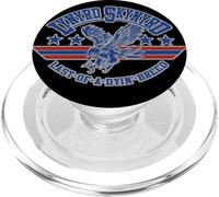Lynyrd Skynyrd Dyin Breed Logo Drapeau américain des années 70 Classique Rock Band PopSockets PopGrip pour MagSafe