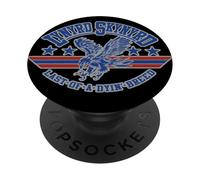 Lynyrd Skynyrd Dyin Breed Logo Drapeau américain des années 70 Classique Rock Band PopSockets PopGrip Adhésif