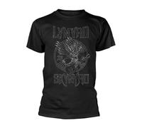 Lynyrd Skynyrd Eagle Guitar Homme T-Shirt Manches Courtes Noir M 100% Coton Regular/Coupe Standard