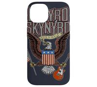 Lynyrd Skynyrd Eagle Guitare Drapeau américain Classique Rock rétro Motard Coque pour iPhone 14