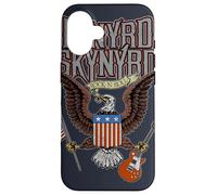 Lynyrd Skynyrd Eagle Guitare Drapeau américain Classique Rock rétro Motard Coque pour iPhone 16