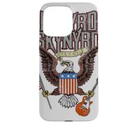 Lynyrd Skynyrd Eagle Guitare Drapeau US Classique Rock Biker Rétro Coque pour iPhone 15 Pro Max