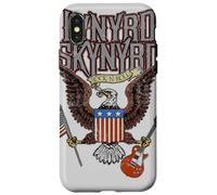 Lynyrd Skynyrd Eagle Guitare Drapeau US Classique Rock Biker Rétro Coque pour iPhone X/XS